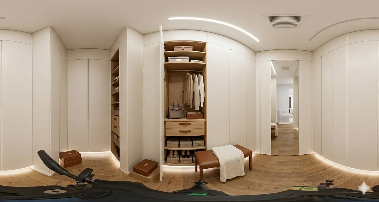 Rendu de conception d'une suite en mini-loft à Monaco — vue 5